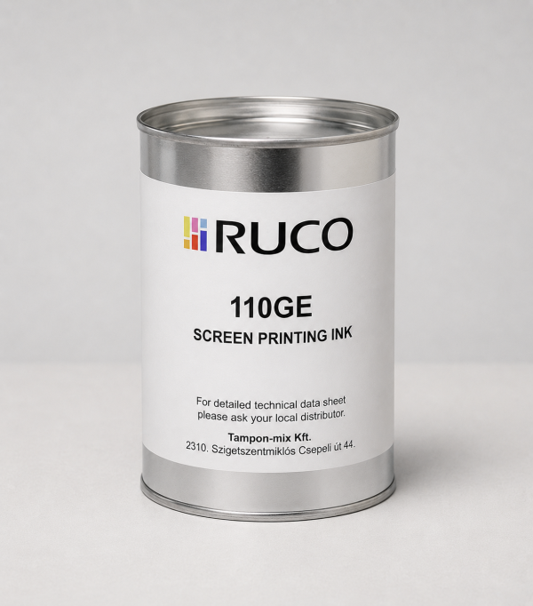 110GE szitafesték üvegre - Tampon-mix Kft. RUCO INXScreen™ 110GE Szitafesték